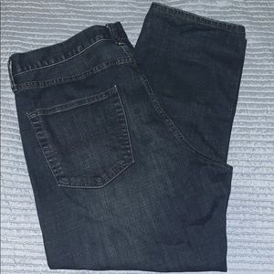 PERFECT CONDITION DARK WASH JEANS